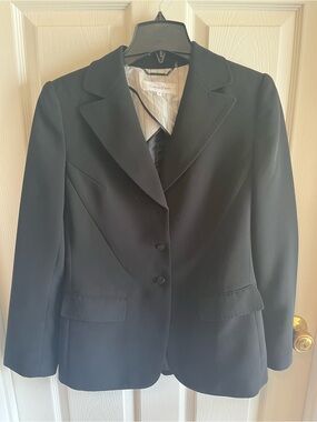 Calvin Klein Women’s Black Tailored Blazer Jacket size 6